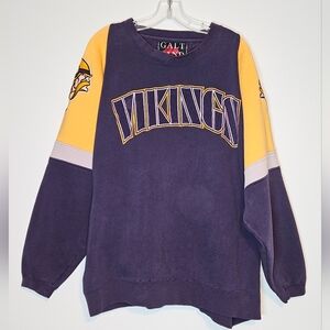 Galt Sand Minnesota Vikings Heavy Duty Sweatshirt,  Sz XL